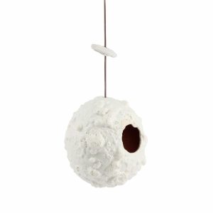 Art | Ceramic Birdhouse In White