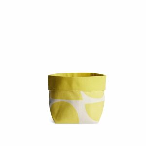 Baskets & Storage | Bowls Small Soft Bucket In Lemon Slice