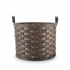 Baskets & Storage | Large Laundry Basket In Gray