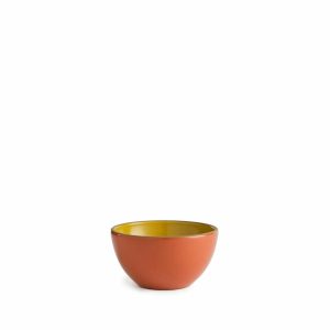 Bowls | Dessert Bowl In Zest Yellow/Tomato