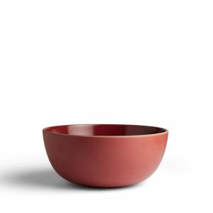 Bowls | Large Serving Bowl In Red Plum/Chile