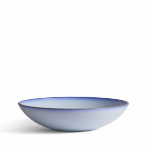 Bowls | Shallow Salad Bowl In Borage