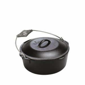 Cooking | Cast Iron Dutch Oven With Spiral Handle 7Qt