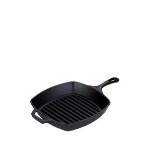 Cooking | Cast Iron Square Grill Pan 10.5"