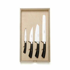 Flatware & Knives | Kitchen Knife Specialist Set With Black Handle