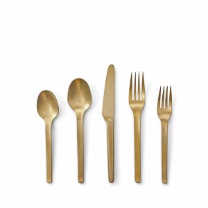 Flatware & Knives | Muir Flatware In Amber (5 Piece Setting)