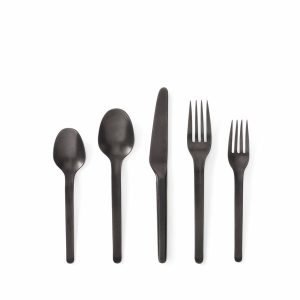 Flatware & Knives | Muir Flatware In Onyx (5 Piece Setting)