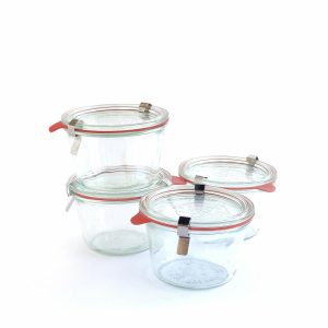 Food Storage | Medium Modern Jar (Set Of 4)