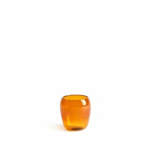 Glassware | Gabri Tumbler In Amber (Set Of 2)