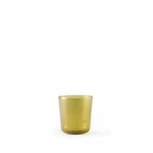 Glassware | Luisa Acqua Glass In Citrine Green (Set Of 2)