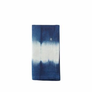 Napkins | Dark Indigo Cotton Tie Dyed Napkin