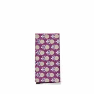 Napkins | Kesya Napkin In Eggplant