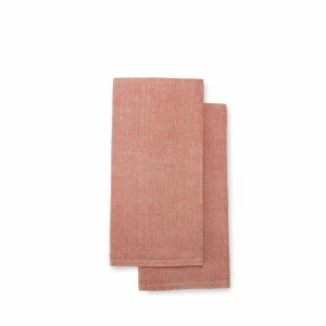 Napkins | Kypert Napkins In Brick Red (Set Of 2)