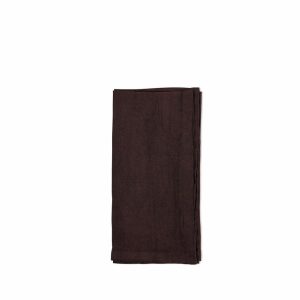 Napkins | Tela Napkin In Plum Red (Set Of 4)