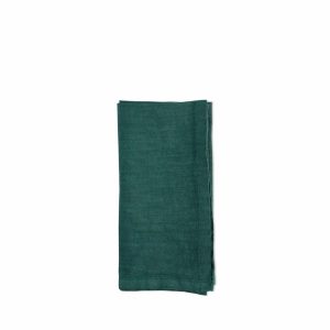 Napkins | Tela Napkin In Slate Green (Set Of 4)