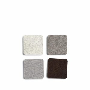 Pantry & Bar | Square Coasters In Earth (Set Of 4)