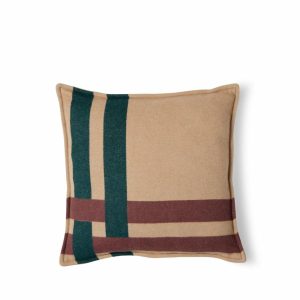 Pillows & Throws | Rete Jacquard Pillow In Sienna Tan