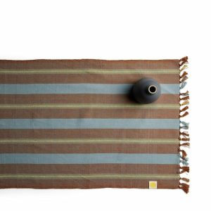 Runners & Tablecloths | Bonnie Plaid Table Runner In Luna