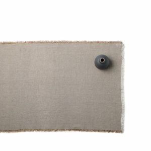 Runners & Tablecloths | Linen Hopsack Runner In Isabella Beige