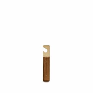 Serving | Brass And Walnut Bottle Opener