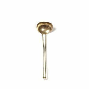 Serving | Brass Ladle With Curve