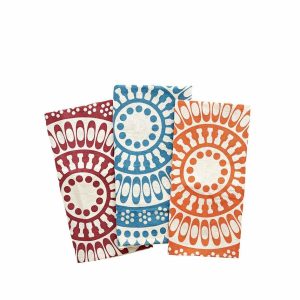 Tea Towels | Flour Sack Tea Towels In Multi (Set Of 3)