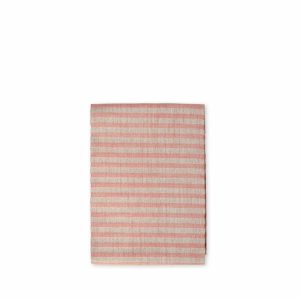 Tea Towels | Storm Hand Towel In Brick Red