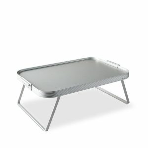 Trays & Platters | Lap Tray In All Silver