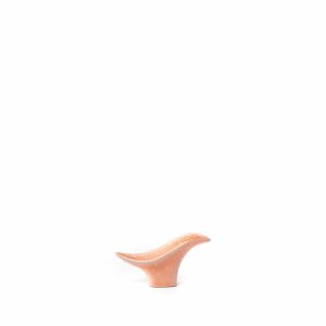 Vases & Objects | Small Bird In Grapefruit And Opaque White