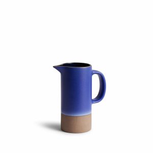 Vases & Objects | Small Pitcher In Ultramarine And Glacier