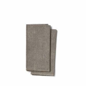 Napkins | Kypert Napkins In Graphite (Set Of 2)